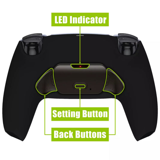 Soft Touch Black Real Metal Buttons 2 with mod chip